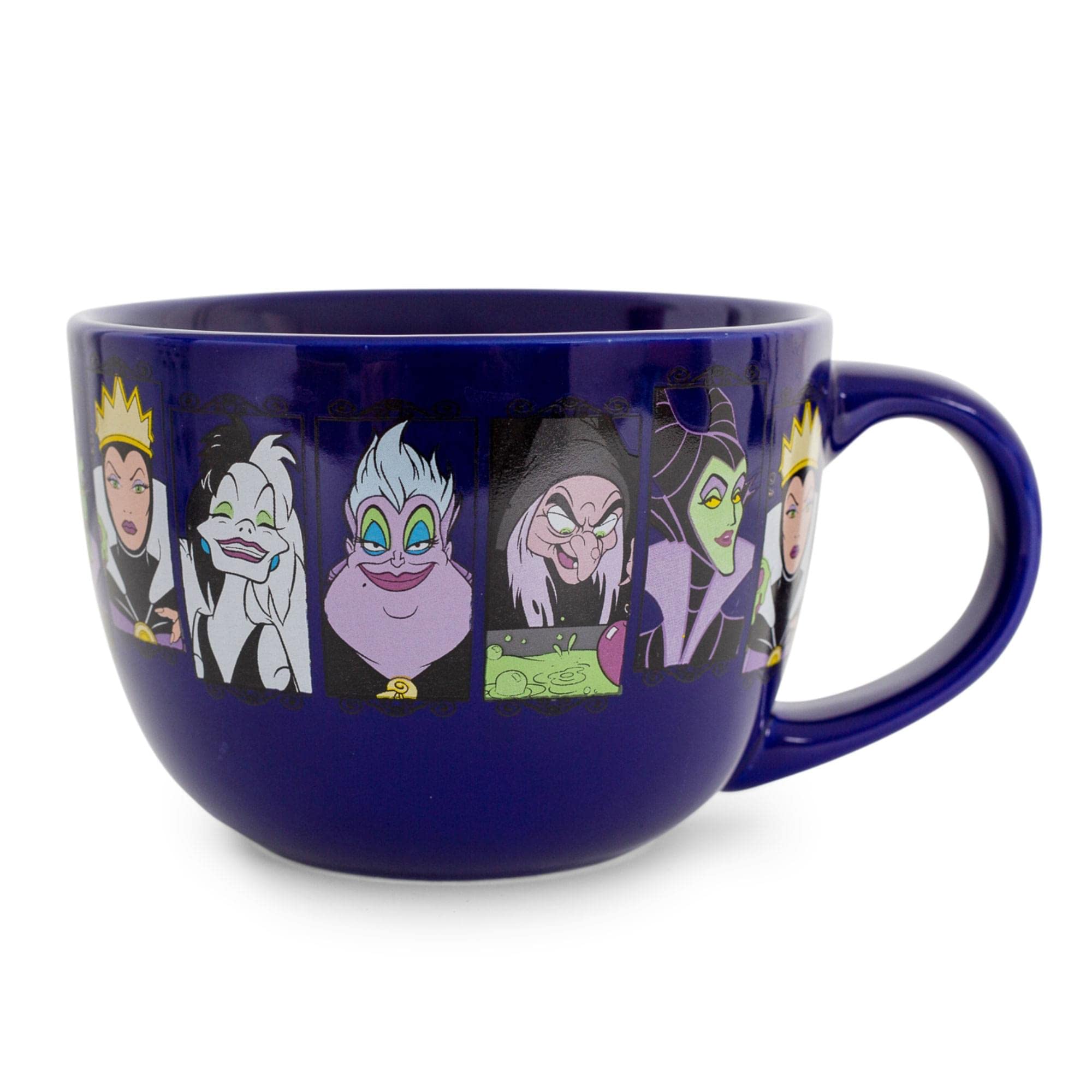Ceramic Disney Villains soup mug 24 ounce capacity