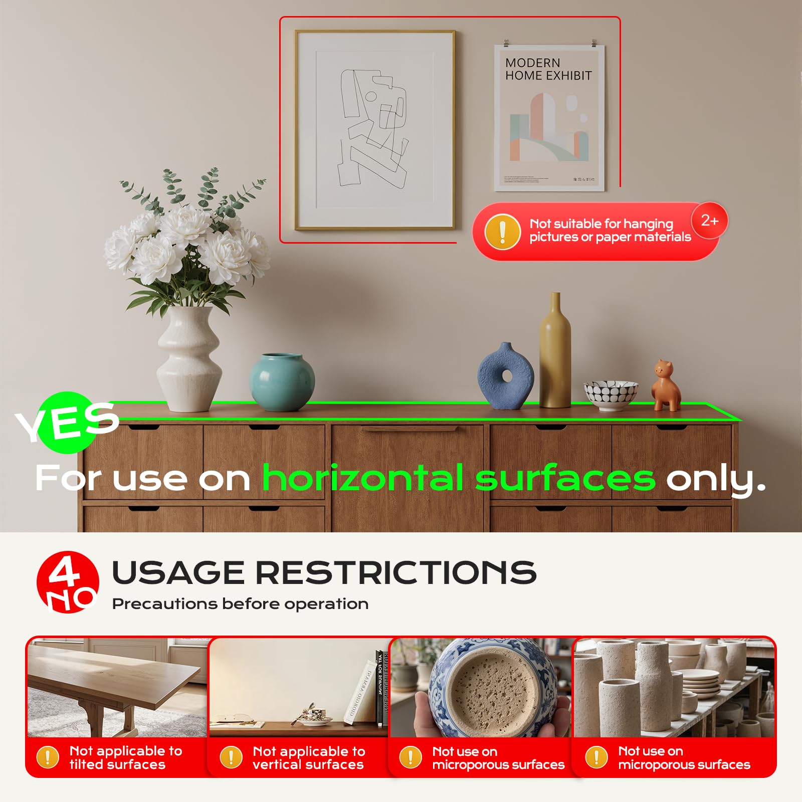 Non-toxic exhibit gel with reusable adhesion