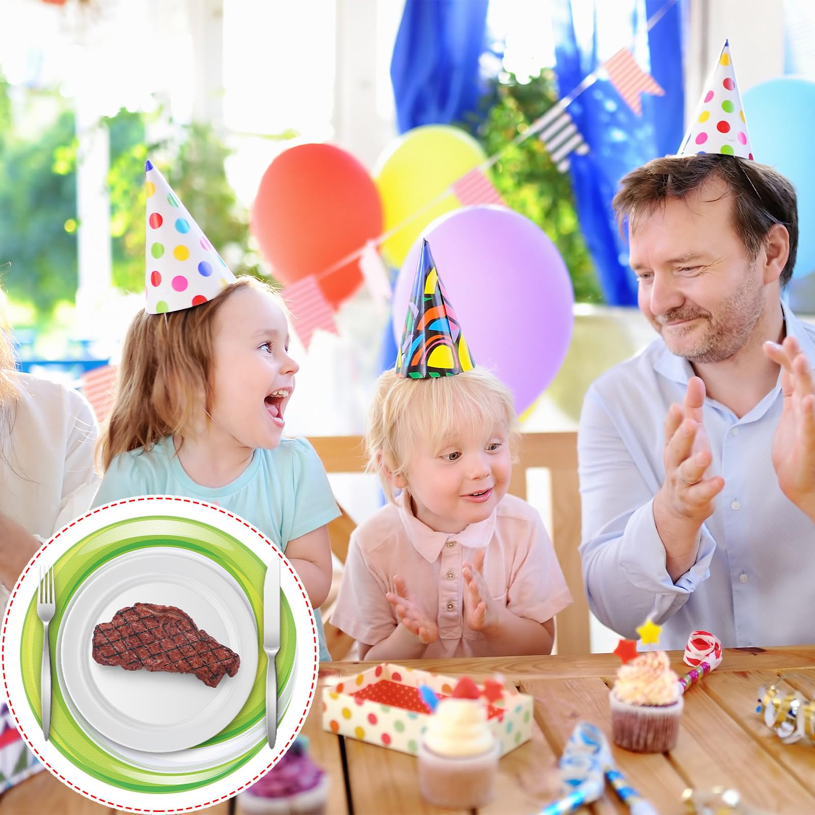 Birthday baby shower holiday gathering candy themed placemats