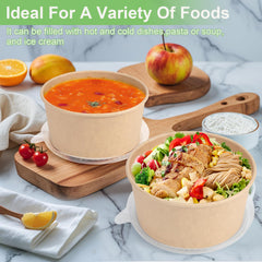 Disposable salad bowls with lids by DUIBAOCHUN