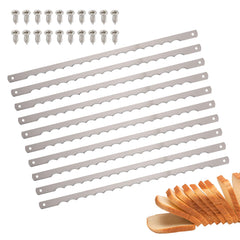 DISWALE Bread Bow Knife Blades stainless steel set