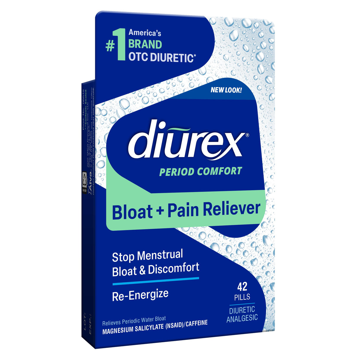 Diurex Water Pills 42 Count packaging