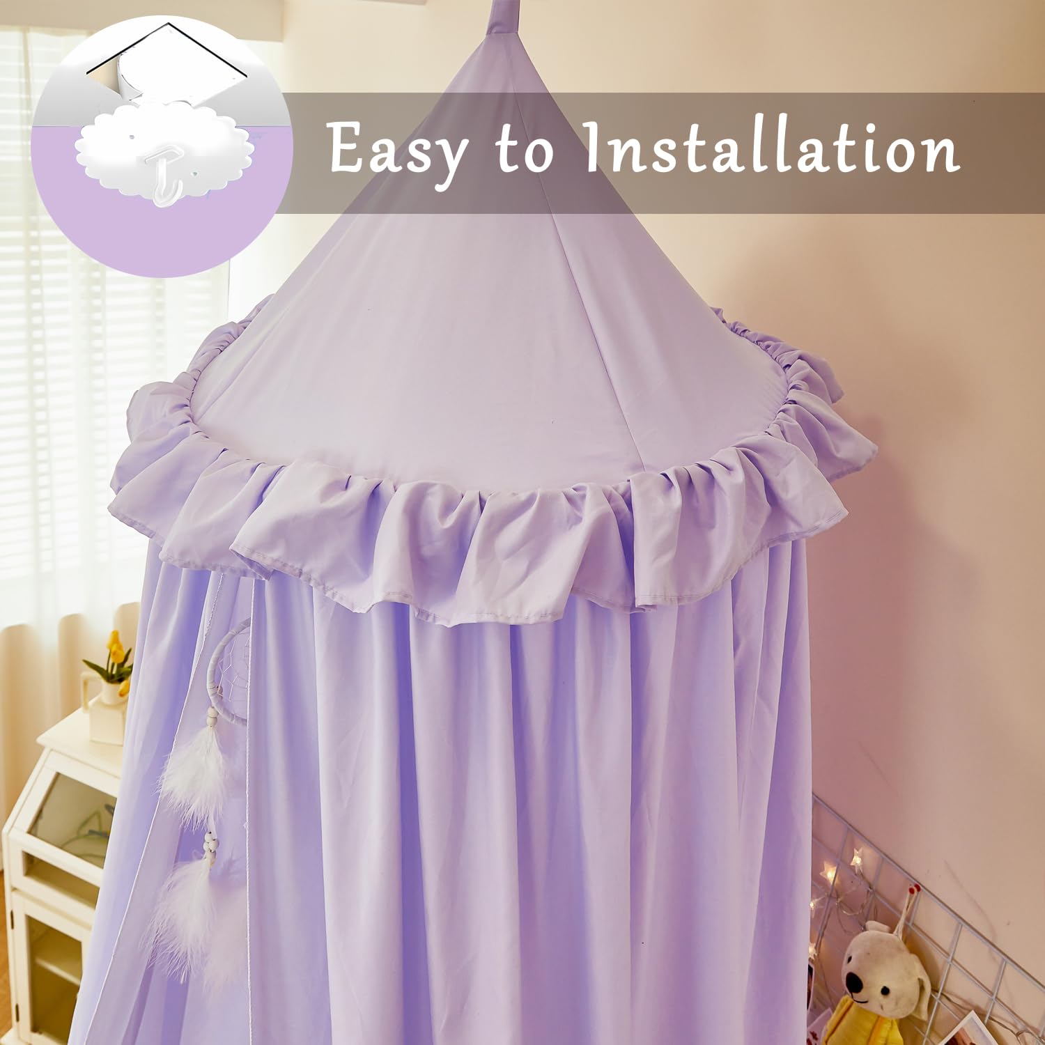 polyester fibre canopy texture for kids room