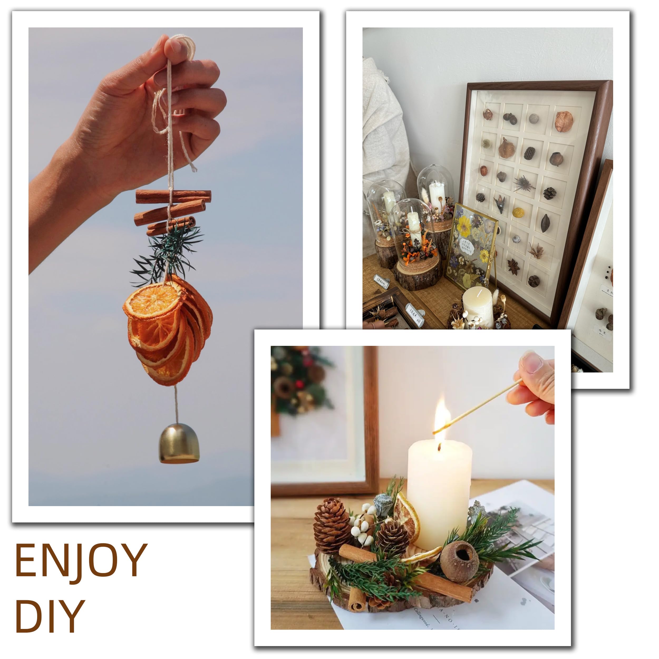 Aromatherapy and craft uses from the DIY dried flowers kit