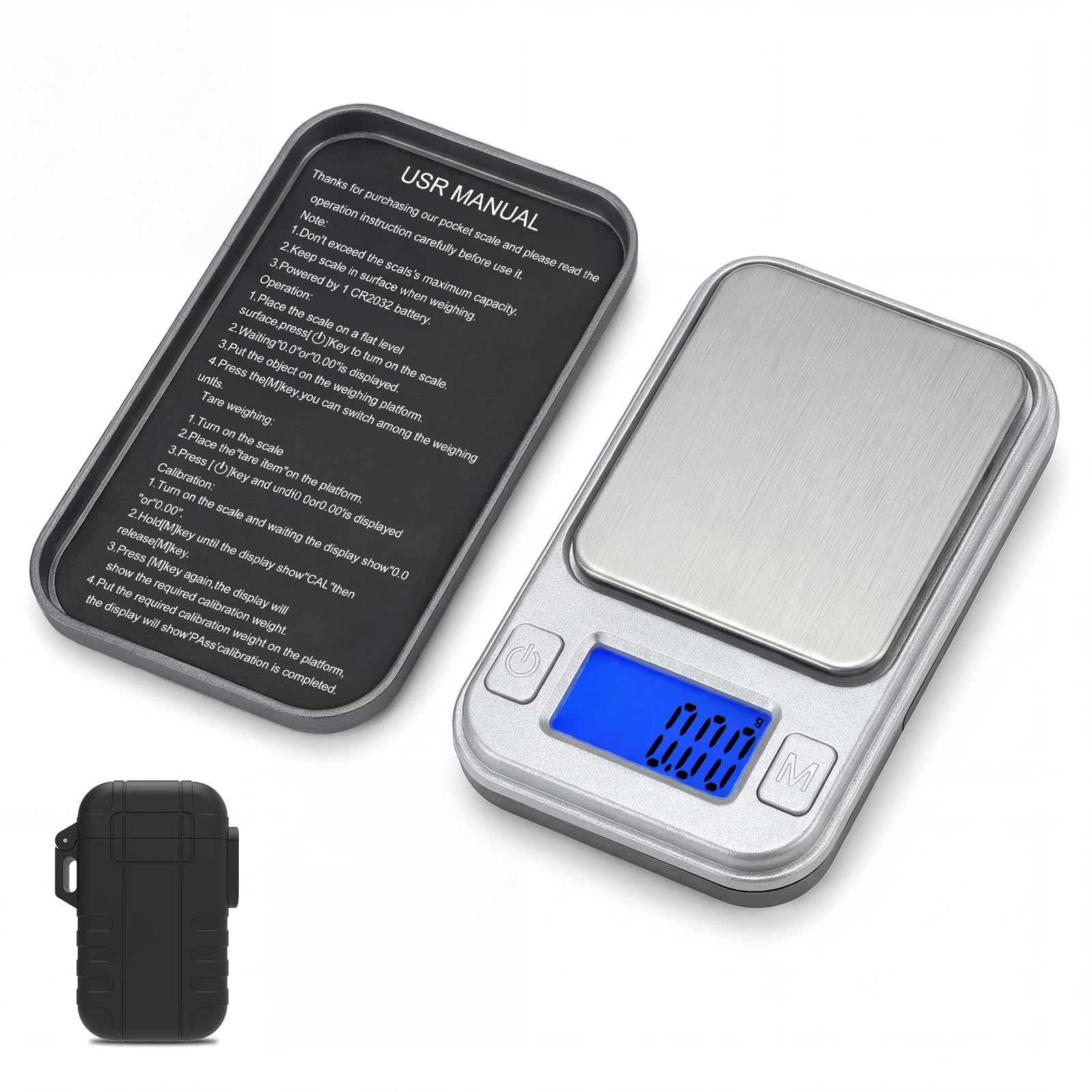 Diyife 001g pocket scale with 200g capacity close up