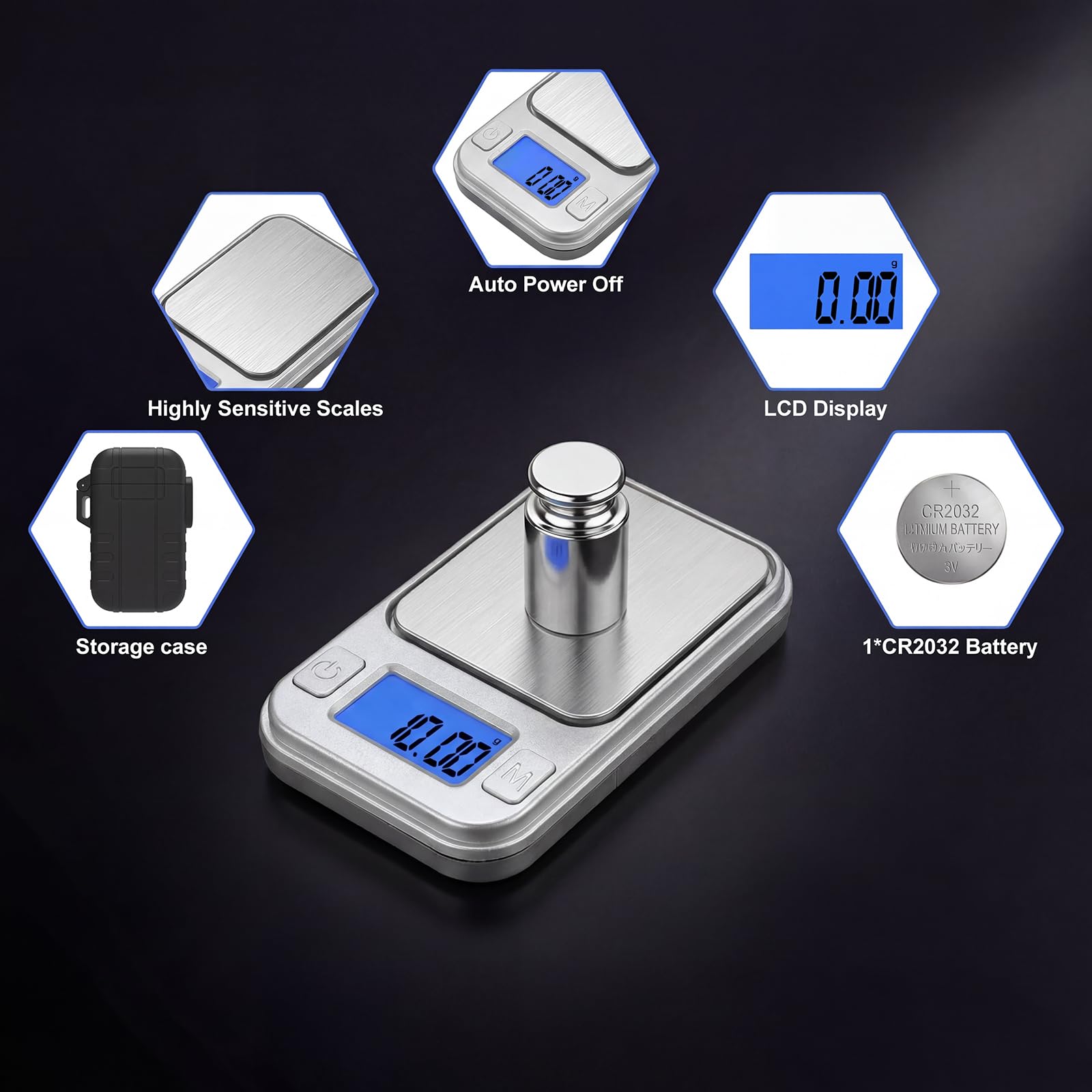 Diyife precision jewelry scale small items