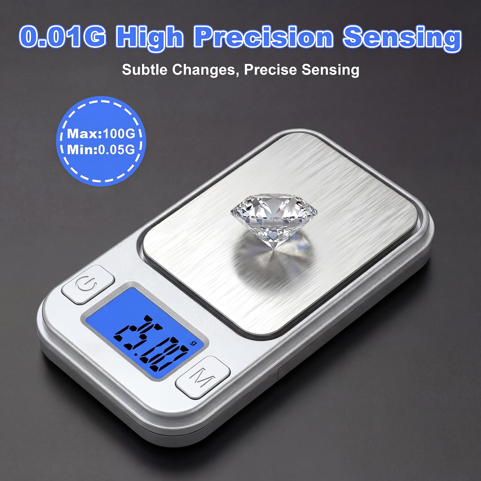 Diyife pocket scale with storage case