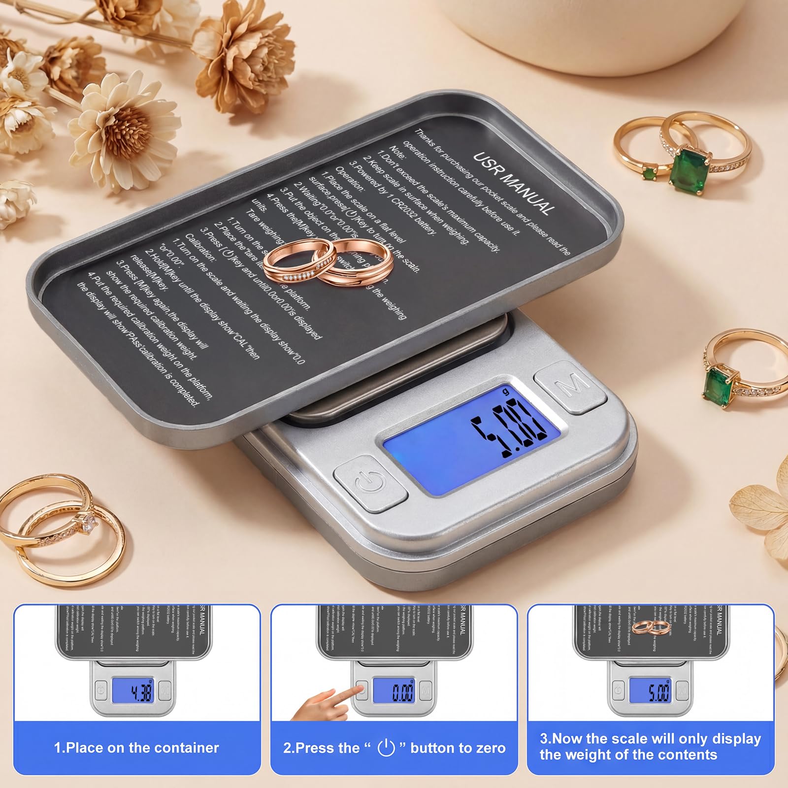 Diyife ABS engineering plastic scale close up
