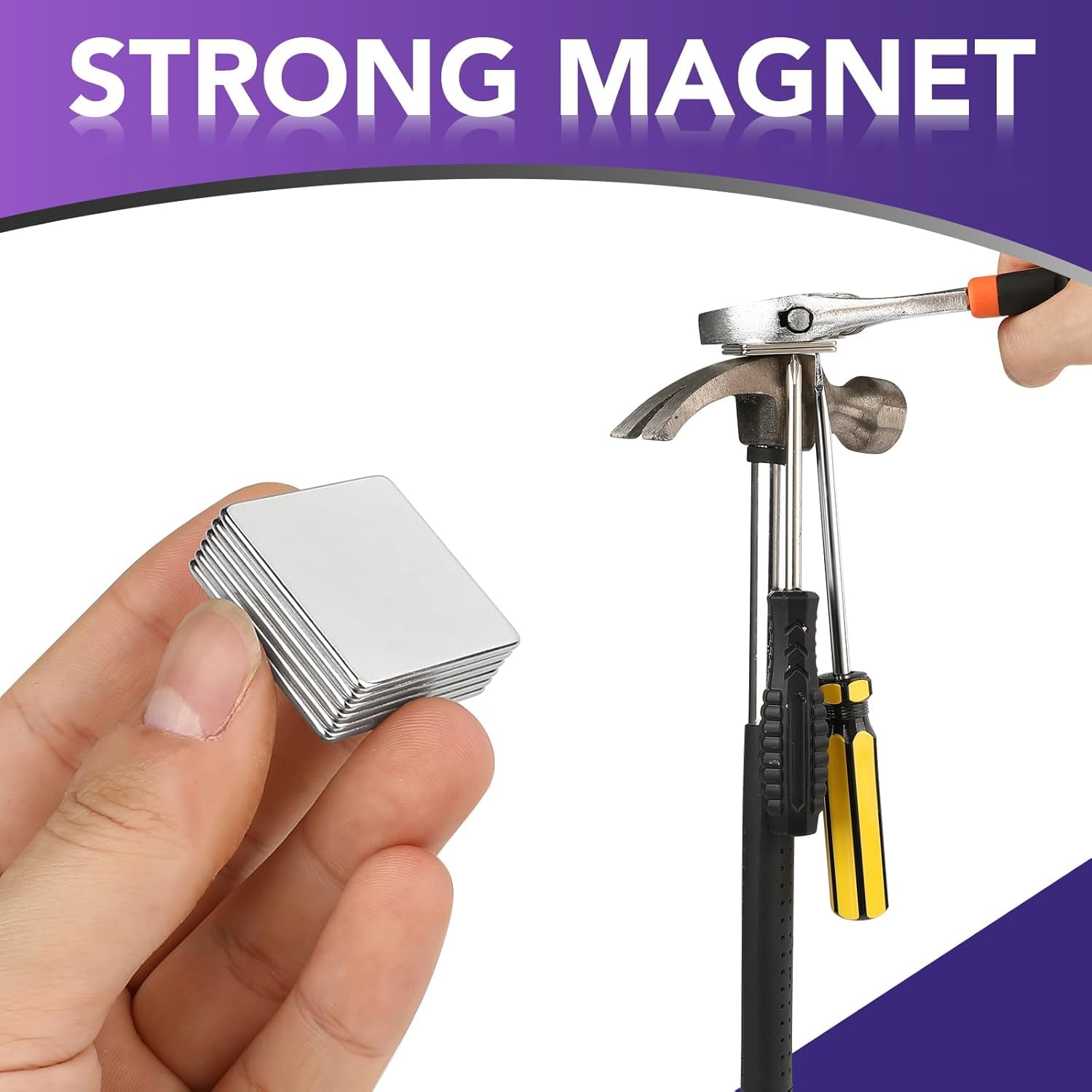 DIYMAG No-Scratch technology square magnet