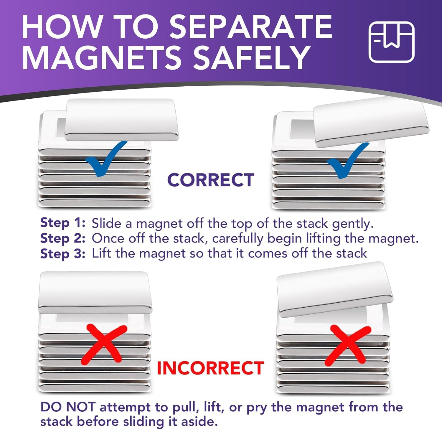 DIYMAG neodymium square magnet used for DIY projects
