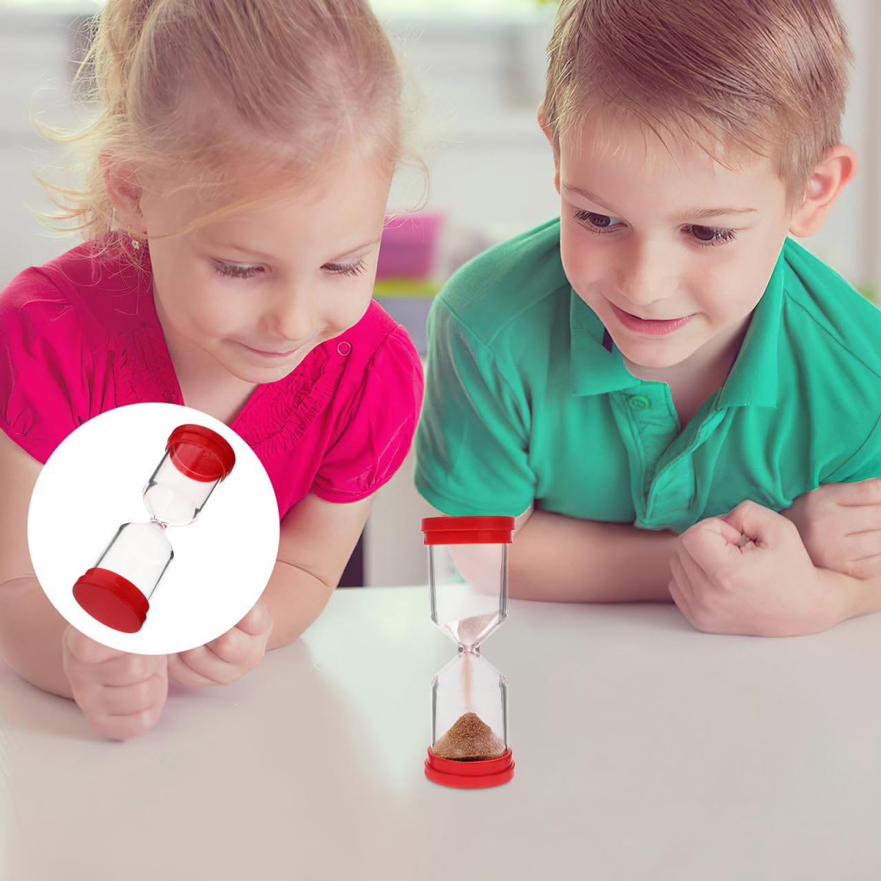 DIYEAH kitchen study timer reusable sand timer