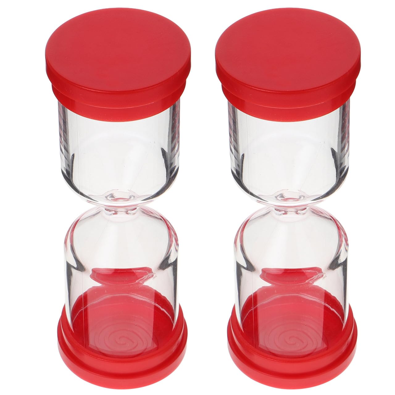 DIYEAH fillable sand timer 2-pack 4.92 x 1.73 x 1.73 in