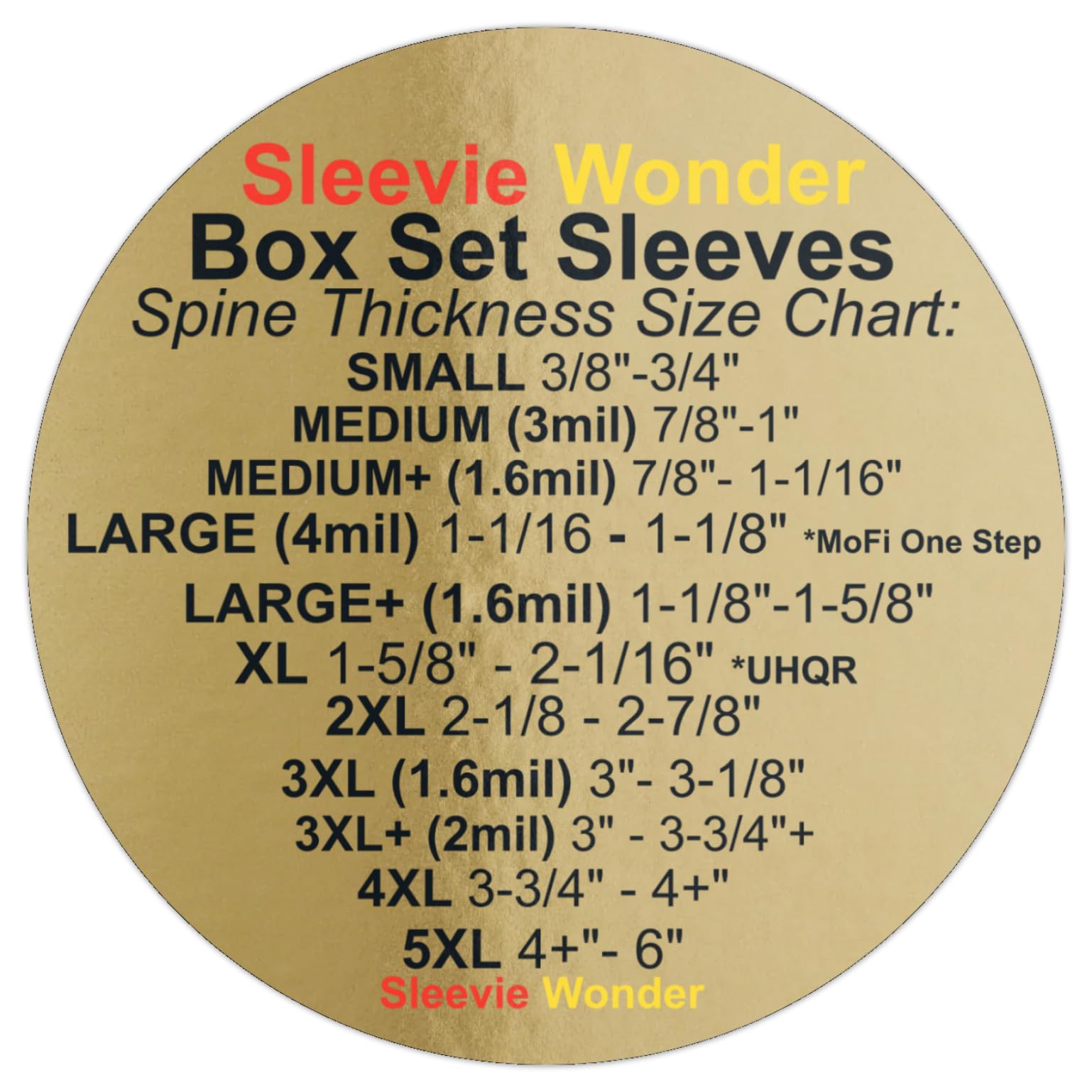 dj magnet included with 5 box set outer sleeves