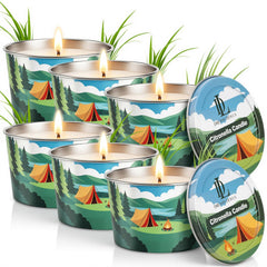 DL DREAMY DEWLA Citronella Candles Outdoor tin with lid