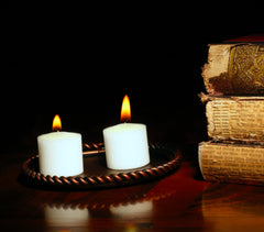10 hour burn time unscented votive candles white by D'Light Online