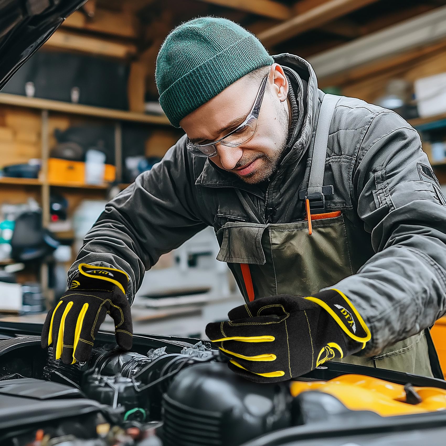 Versatile gloves for construction and DIY tasks