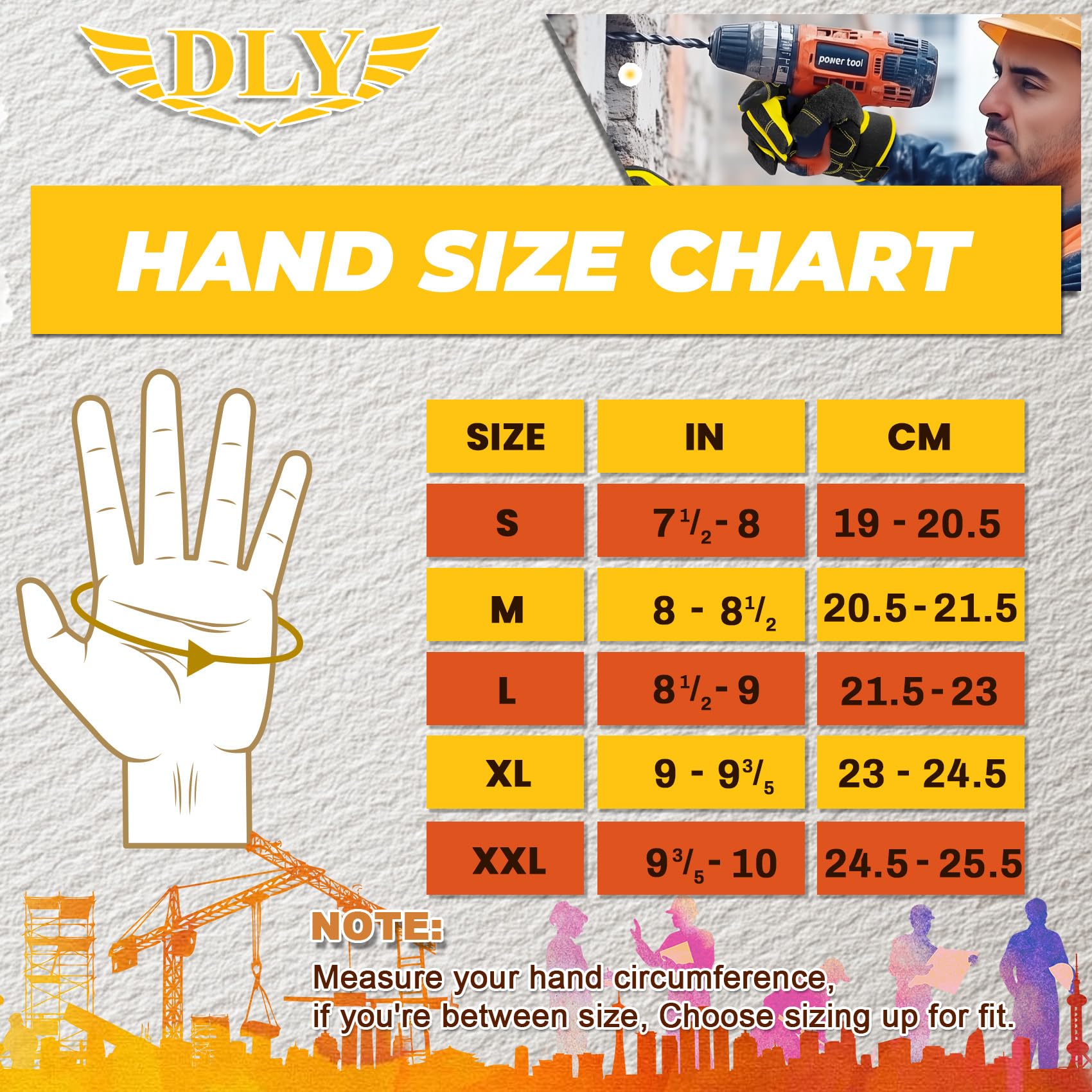 Non-slip grip glove design for better handling