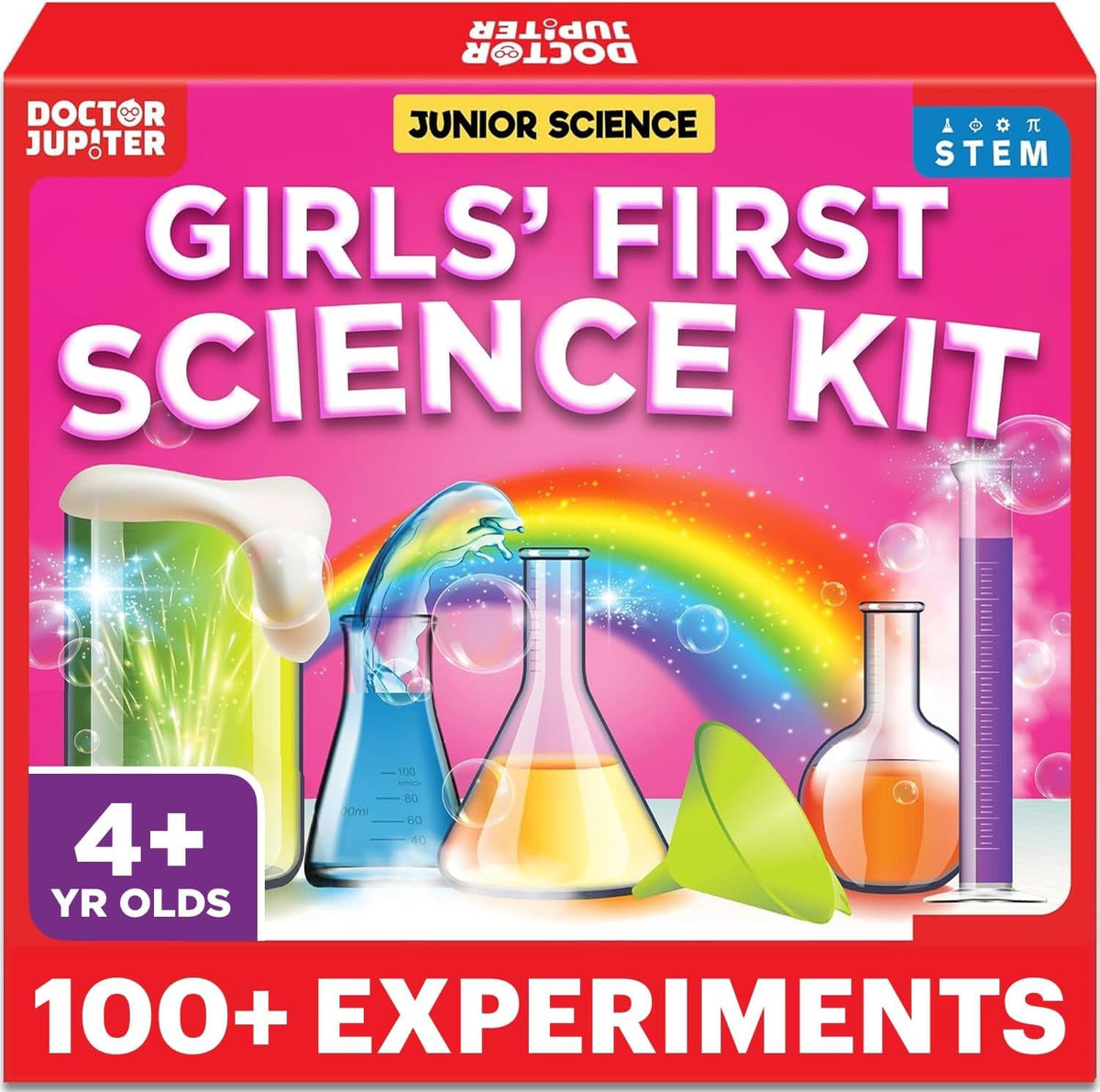Doctor Jupiter Girls' First Science Experiments Kit product front view