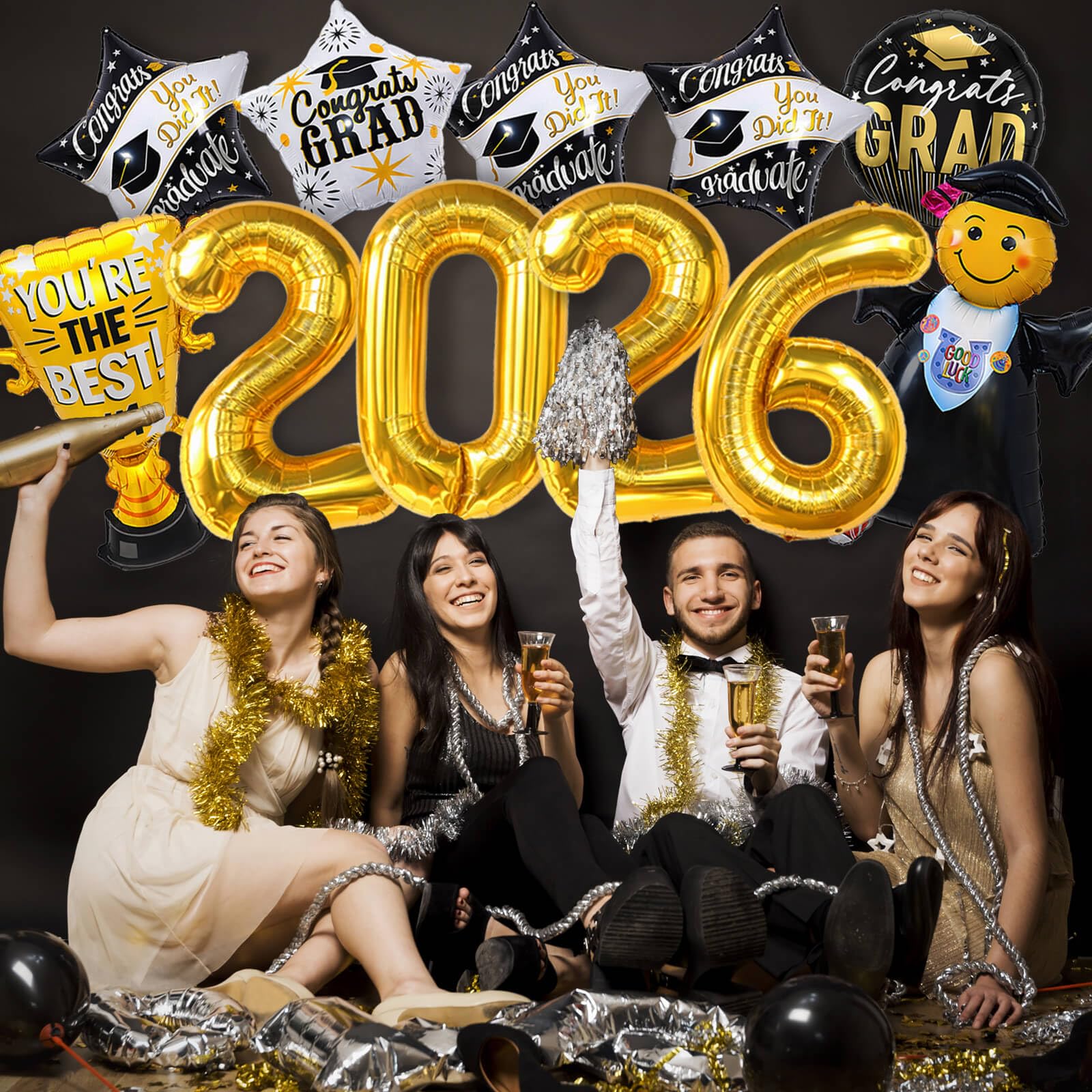 40 inch doctoral grad balloon for graduation