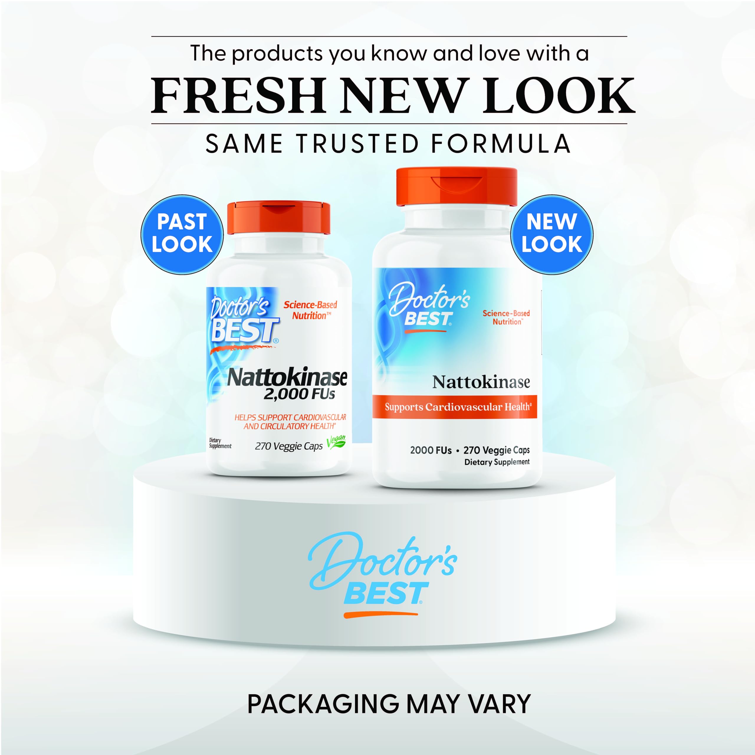 Nattokinase 2000 FU natto-derived capsules