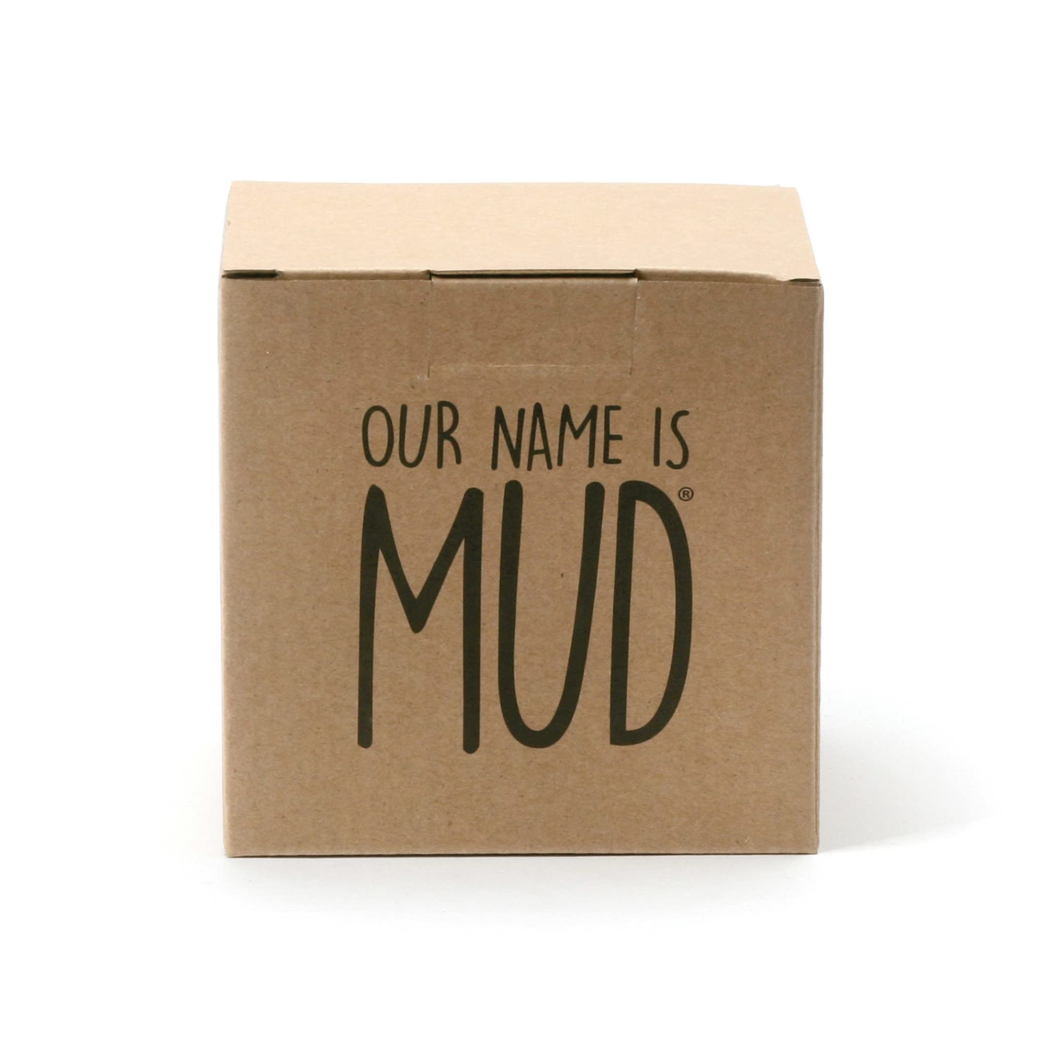 Enesco Our Name Is Mud Dog Father Stoneware Mug 16 oz red packaging