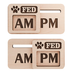 dog-fed-cat-fed-ezslide-tracker-magnets product front