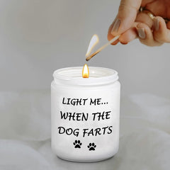 Dog mom gift candle BFJLIFE