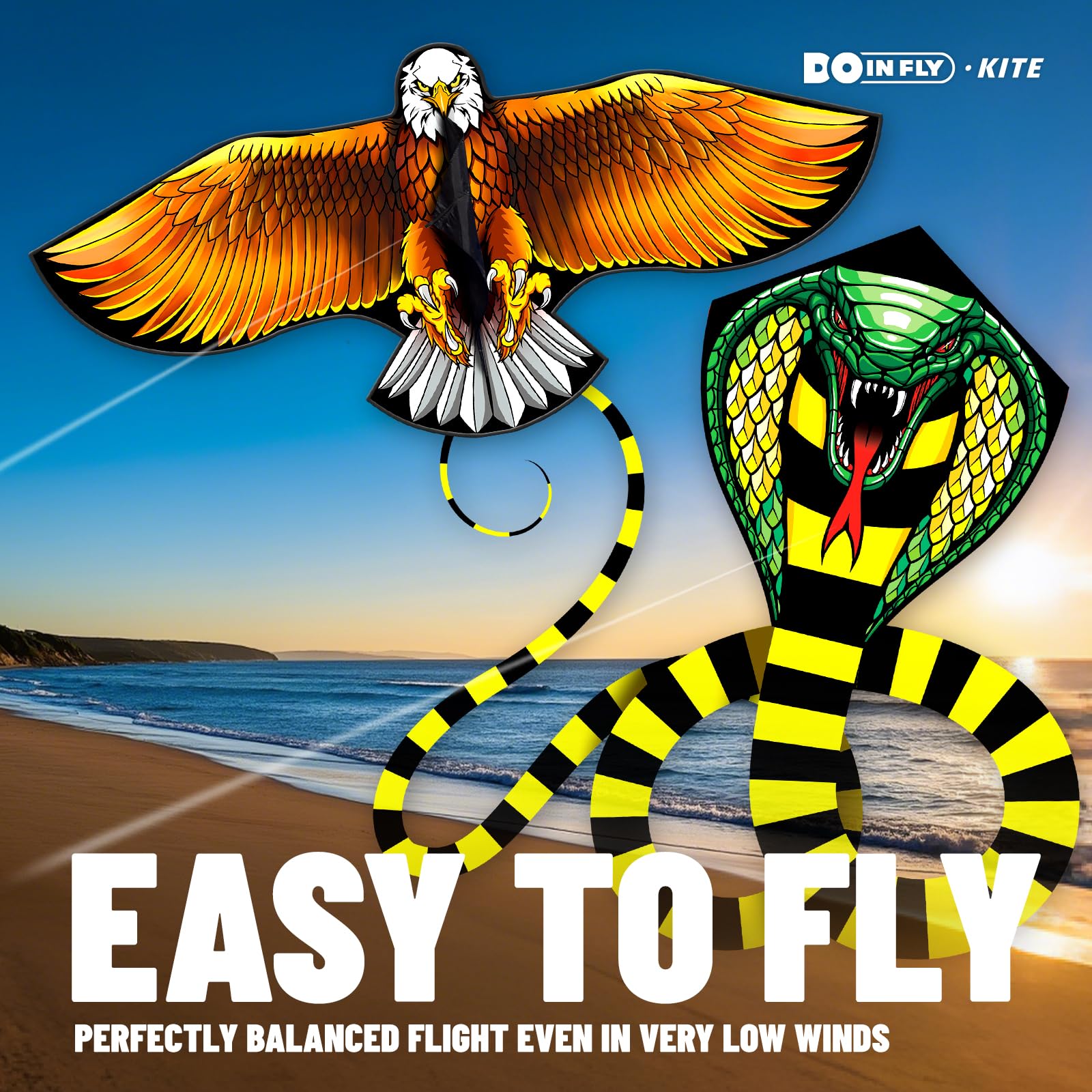 Beginner friendly Doinfly kite set for outdoor play