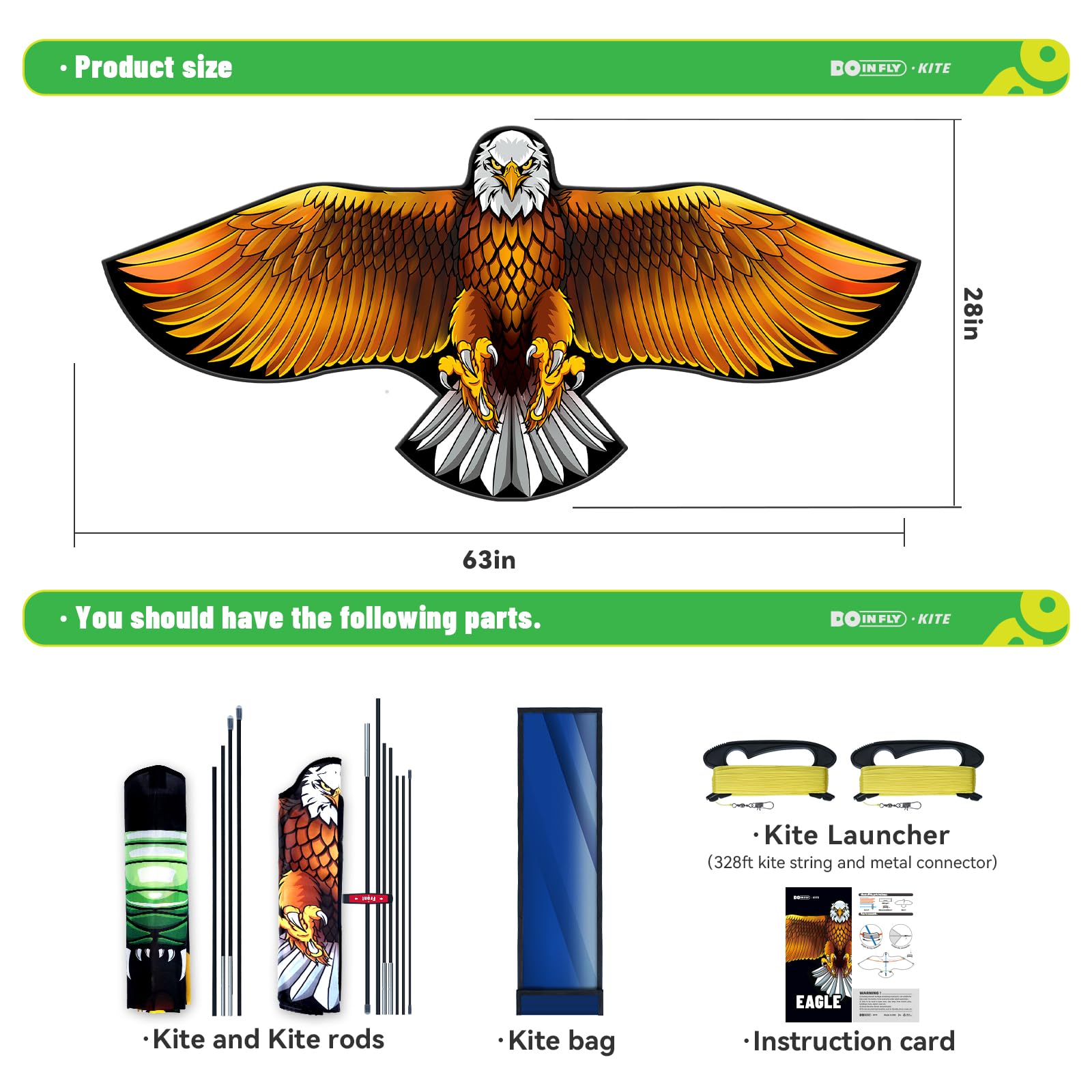 Doinfly single line kite for outdoor beach use