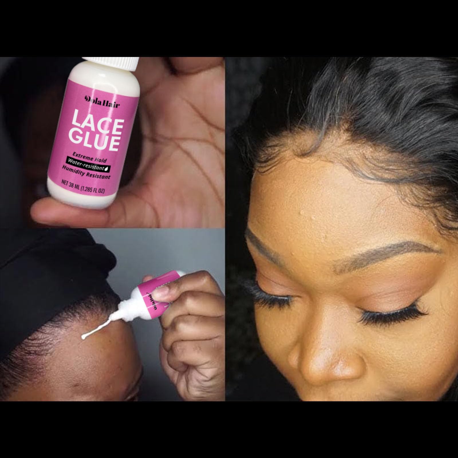 Dolahair extreme hold lace glue for hair systems