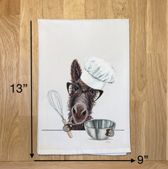 Premium Turkish cotton donkey kitchen towel 130 thread count