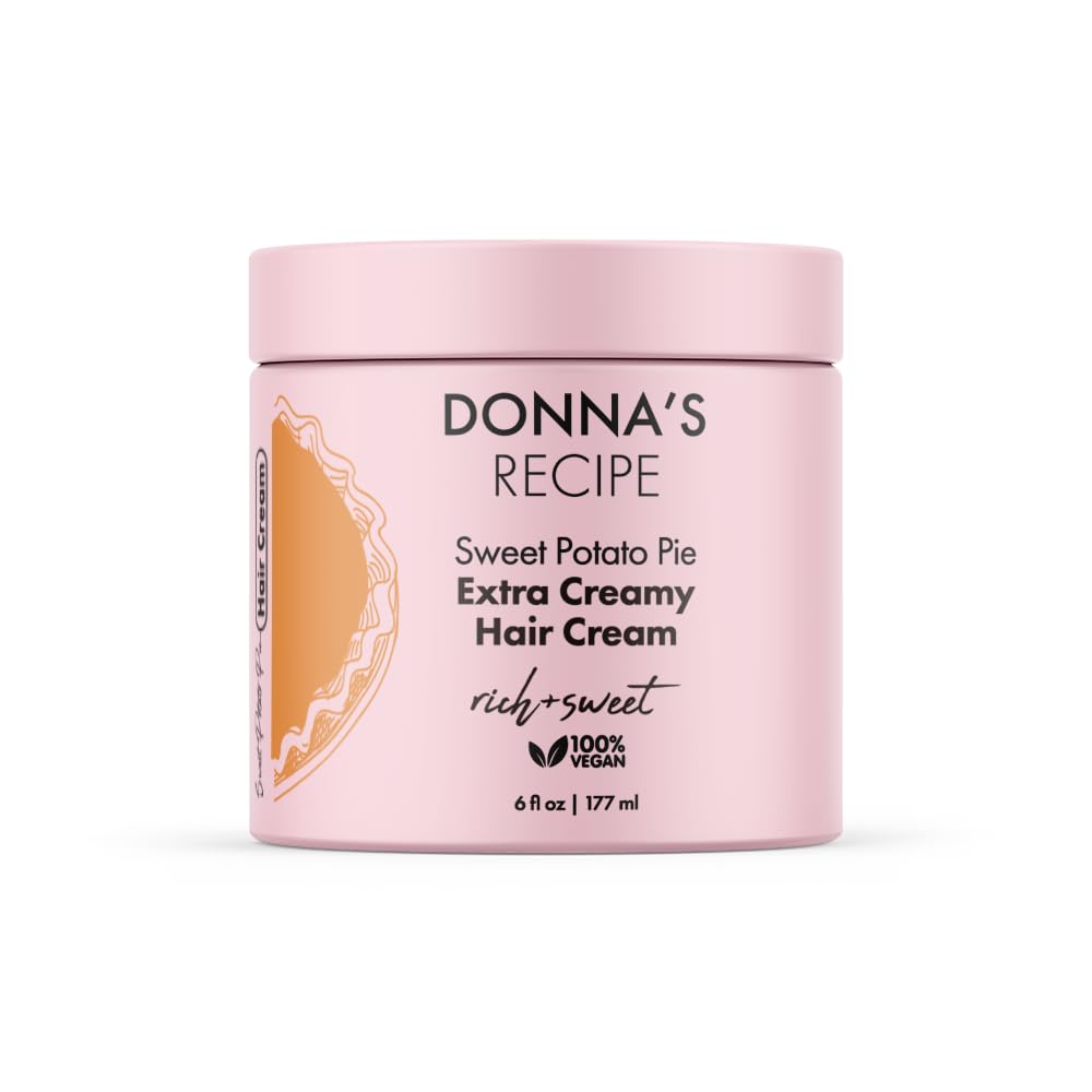 Donna's Recipe Curl Cream 6 oz jar for curly hair