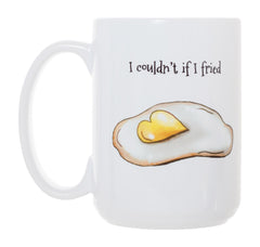 Large easy-grip handle shown on mug