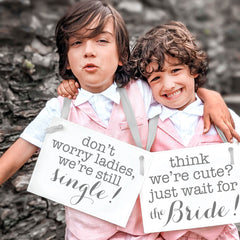 Dont Worry Ladies Were Still Single sign design
