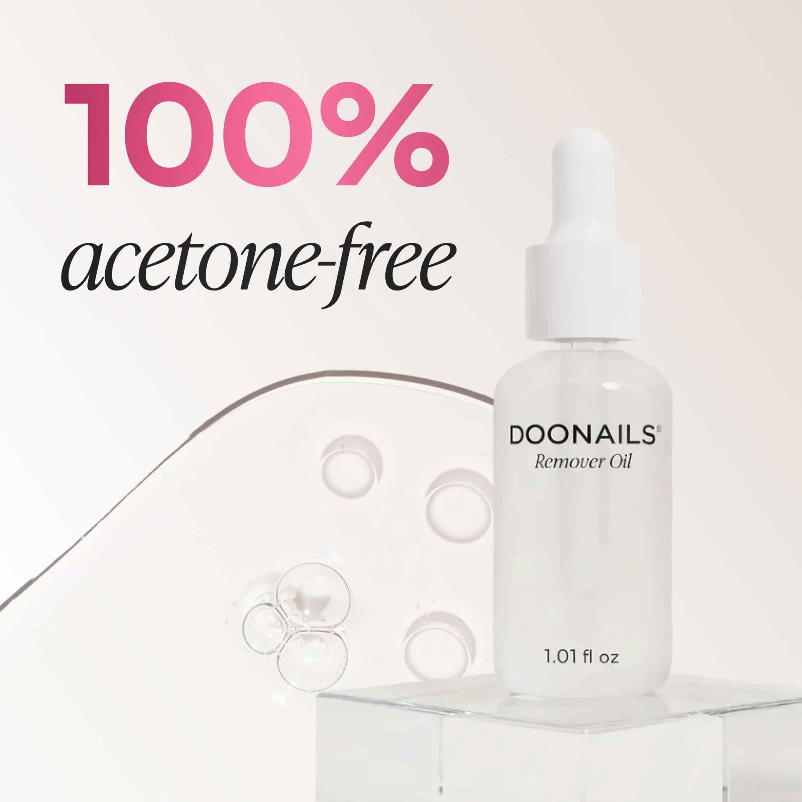 DOONAILS acetone-free remover 1 oz bottle