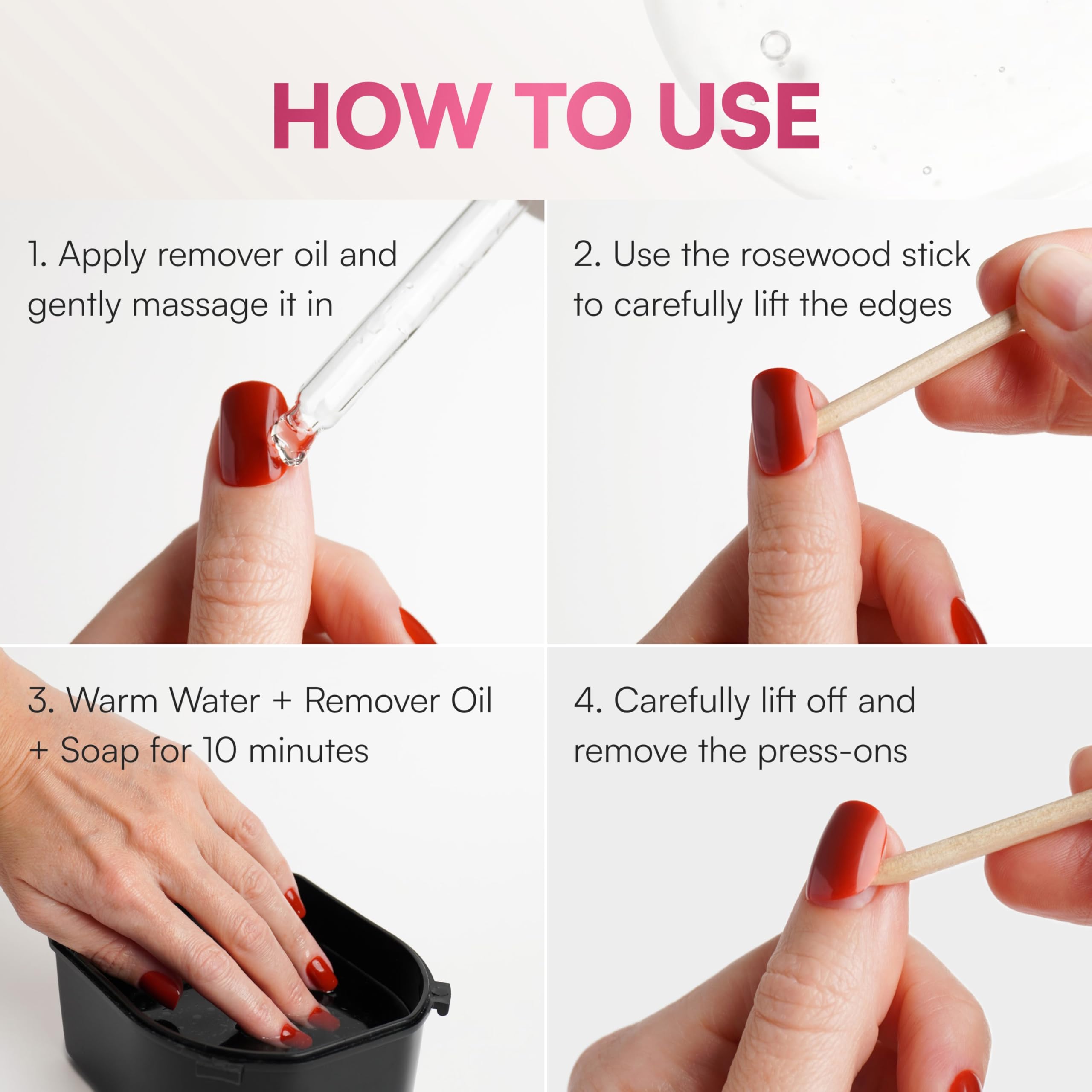 DOONAILS gel nail strips remover packaging