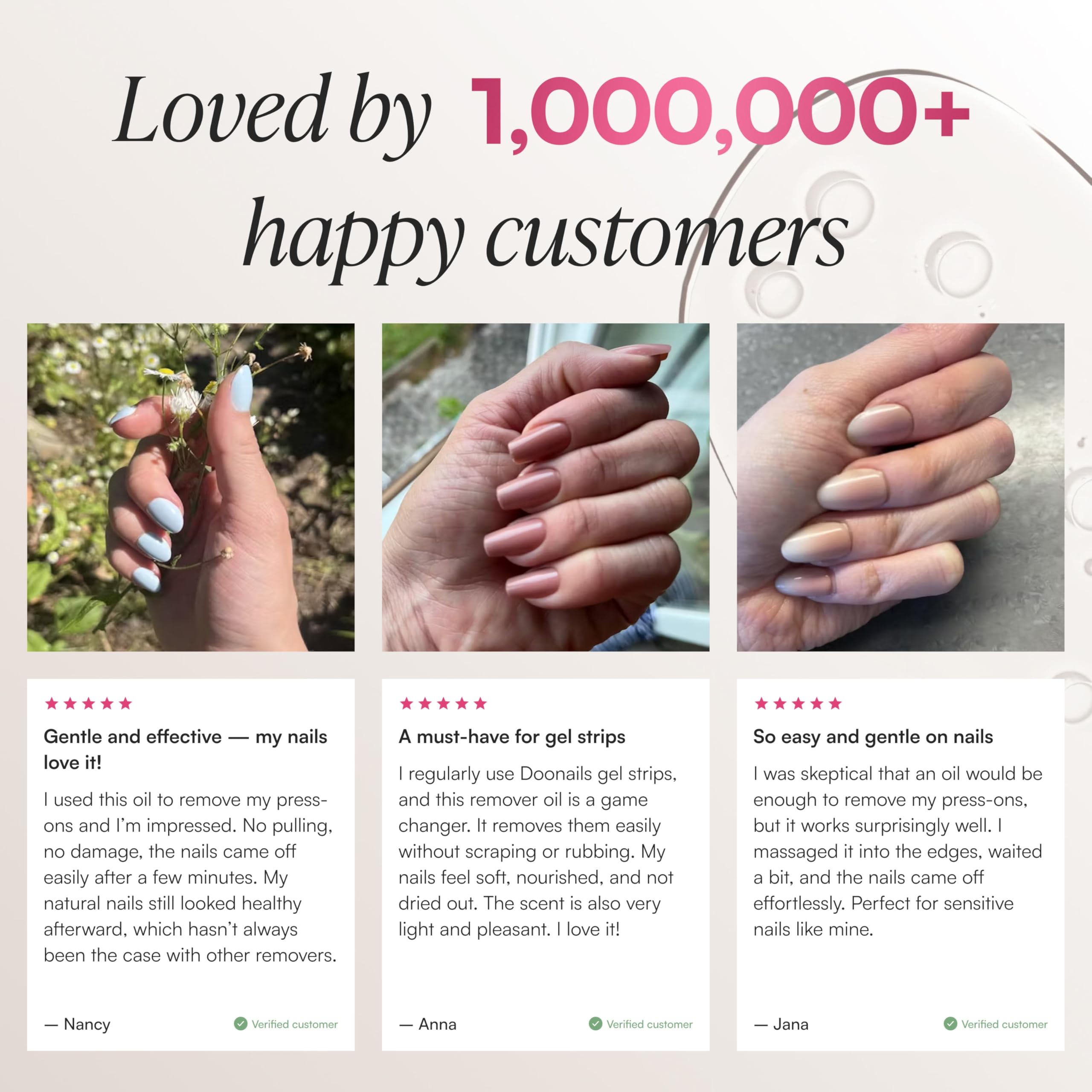DOONAILS cruelty-free remover for quick nail removal