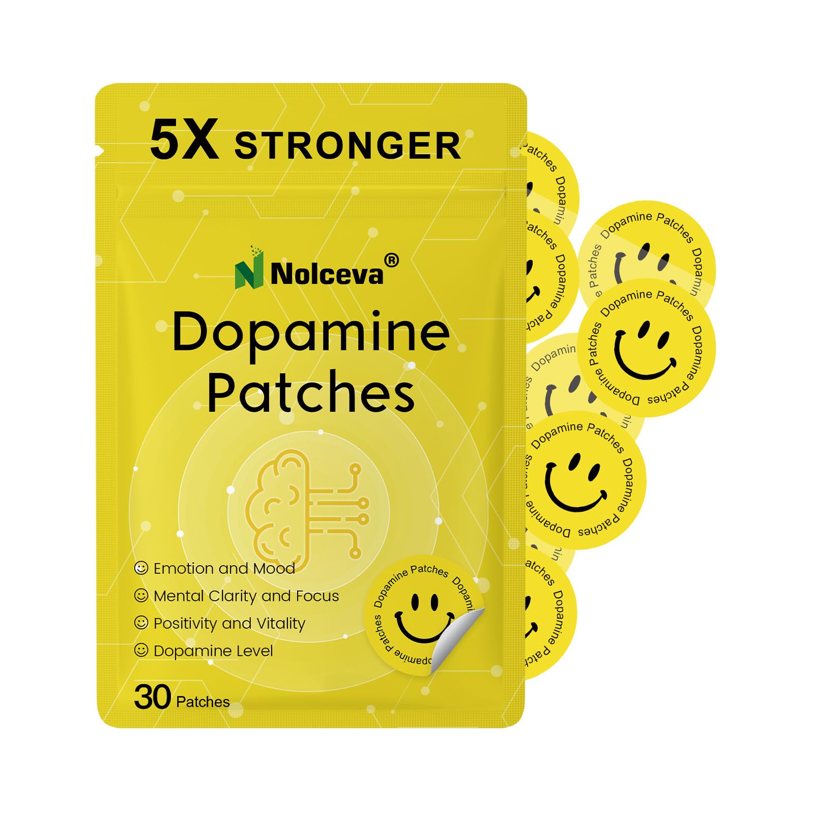Dopamine Patches for Men & Women box packaging