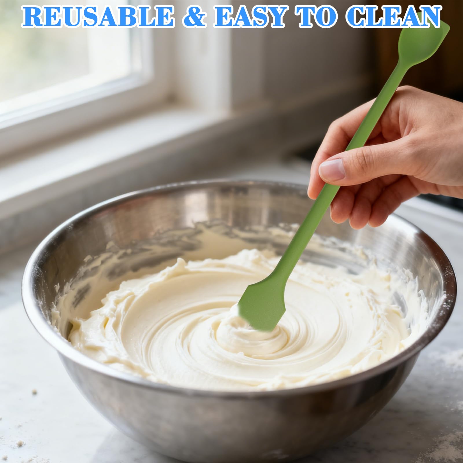 Double headed mini spatula for versatile use