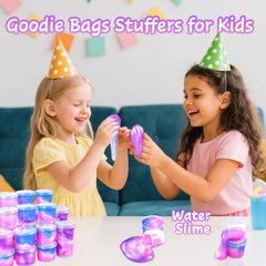 double leak-proof packaging for slime gift set