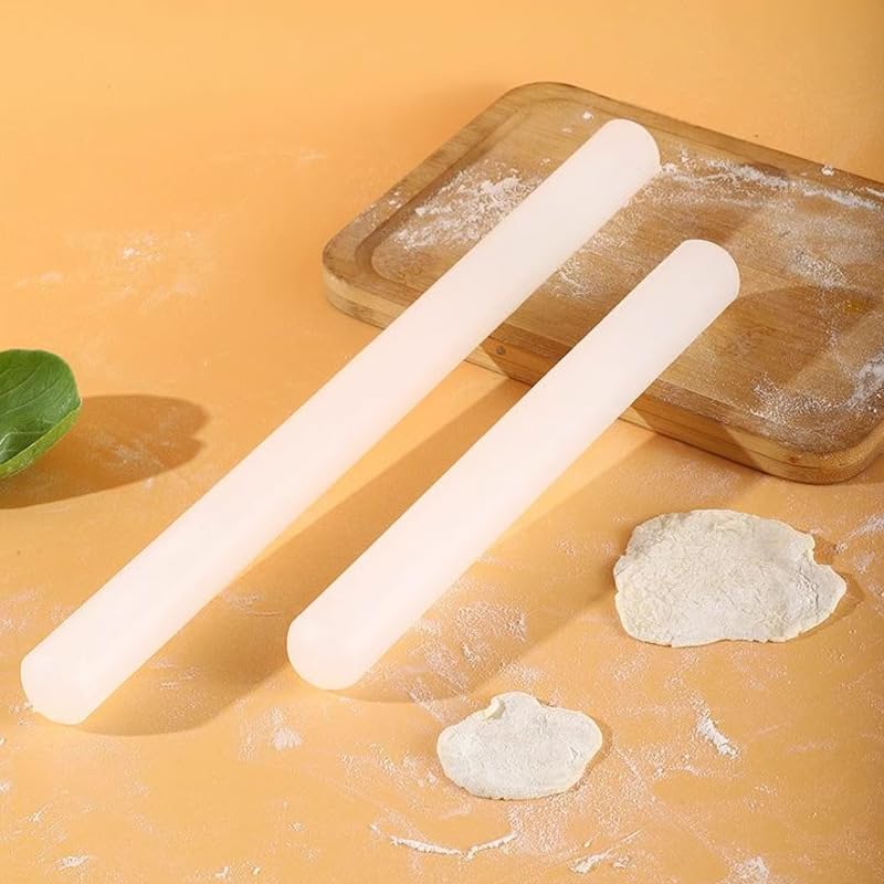 Dough and Pastry Rolling Pin for Cookies Pizza and More