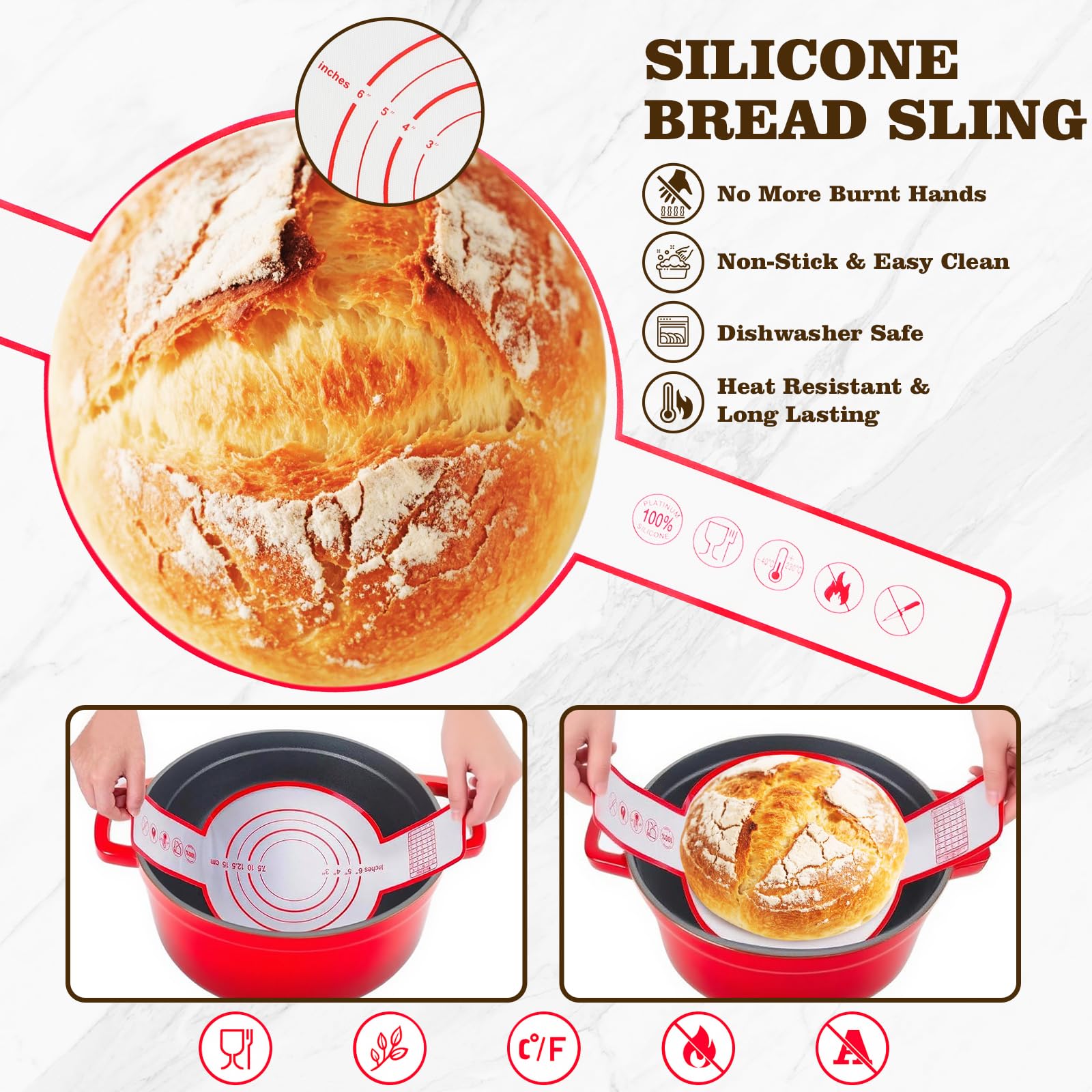 Bread lame with five blades for scoring