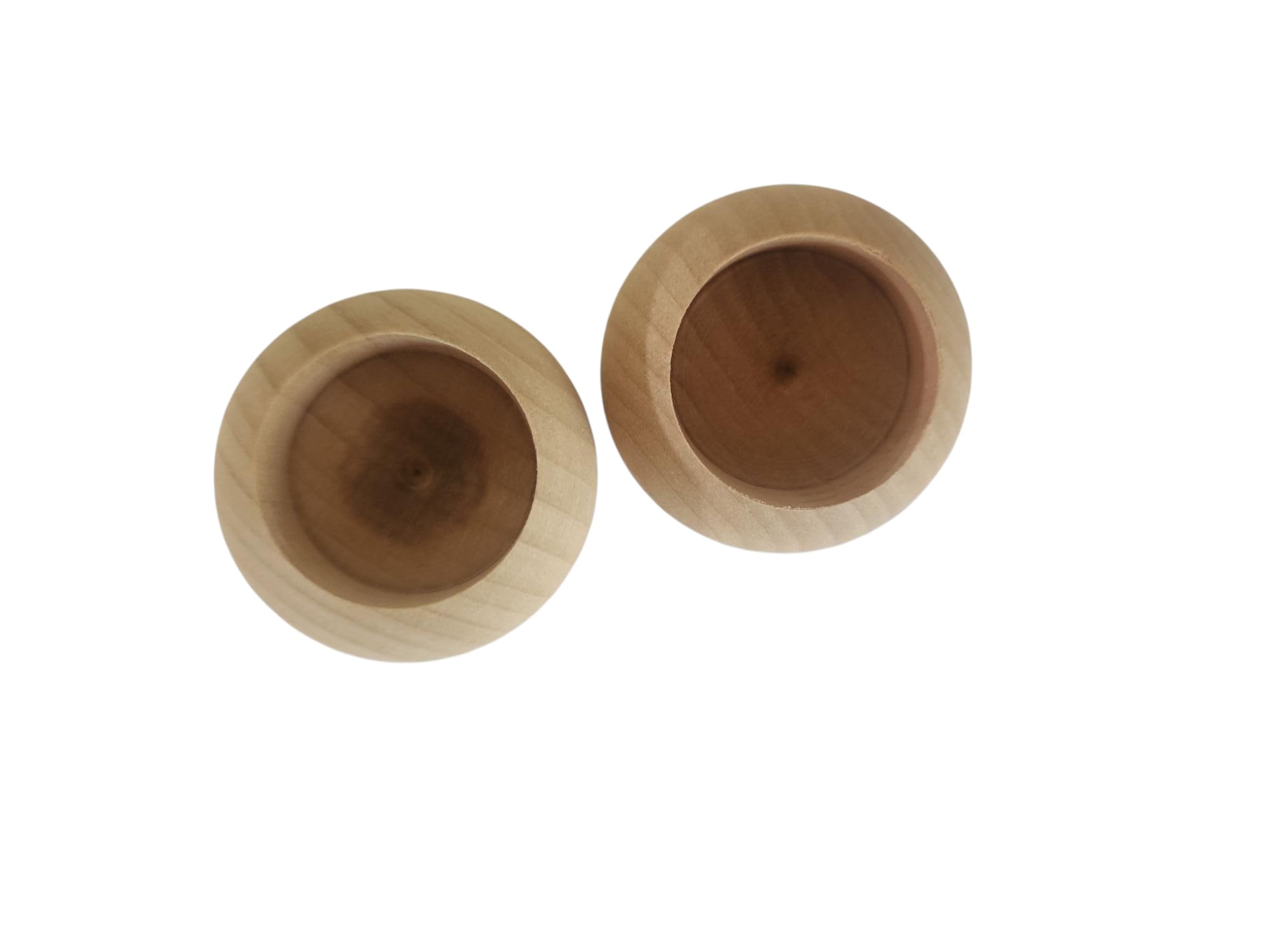 Dowel cap end 2 inch diameter with 1-1/4 inch hole for dowels