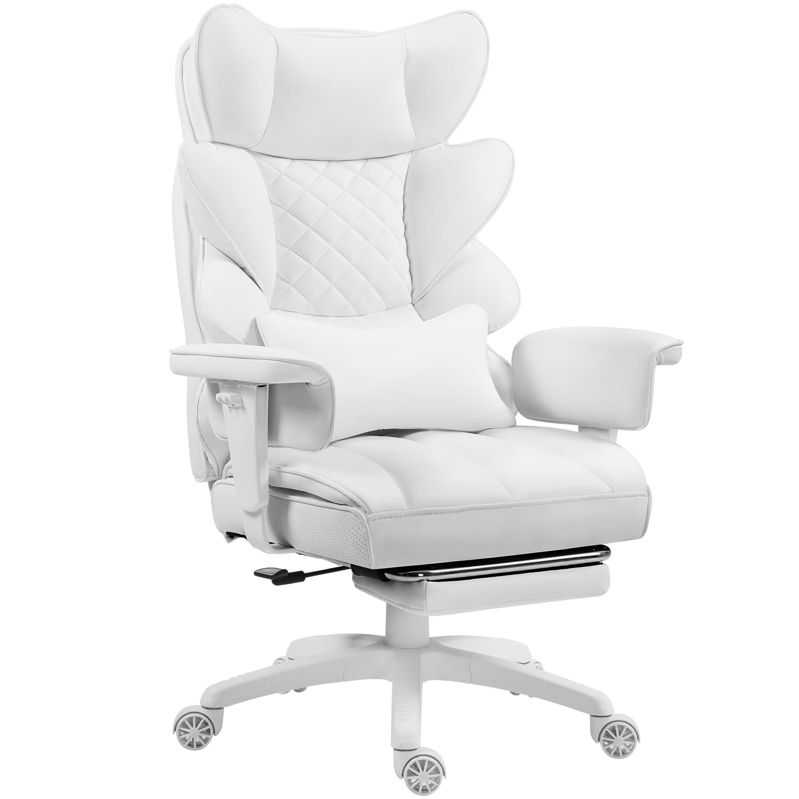 Dowinx big and tall office chair with pocket spring cushion