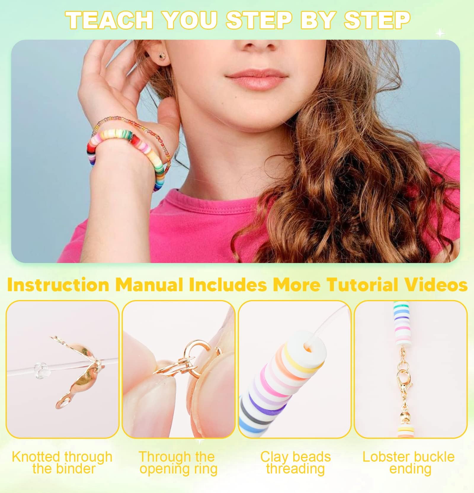 Kid friendly materials safe for ages 4 and up