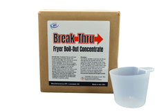 DPI Break-Thru Fryer Boil Out Cleaner powder concentrate packaging