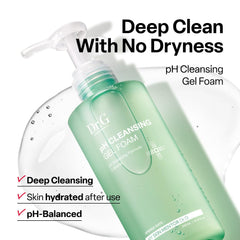 Dr.G cleanser with gel to foam texture 6.76 fl oz packaging