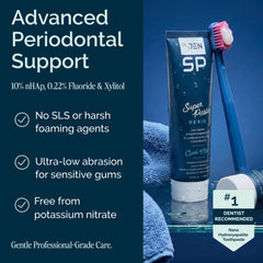 Toothpaste with 10% nano-hydroxyapatite