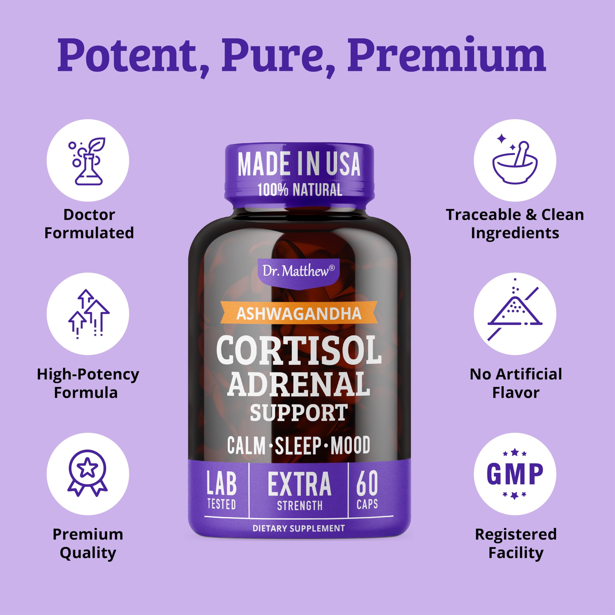 Detox cocktail style cortisol reduction for weight management