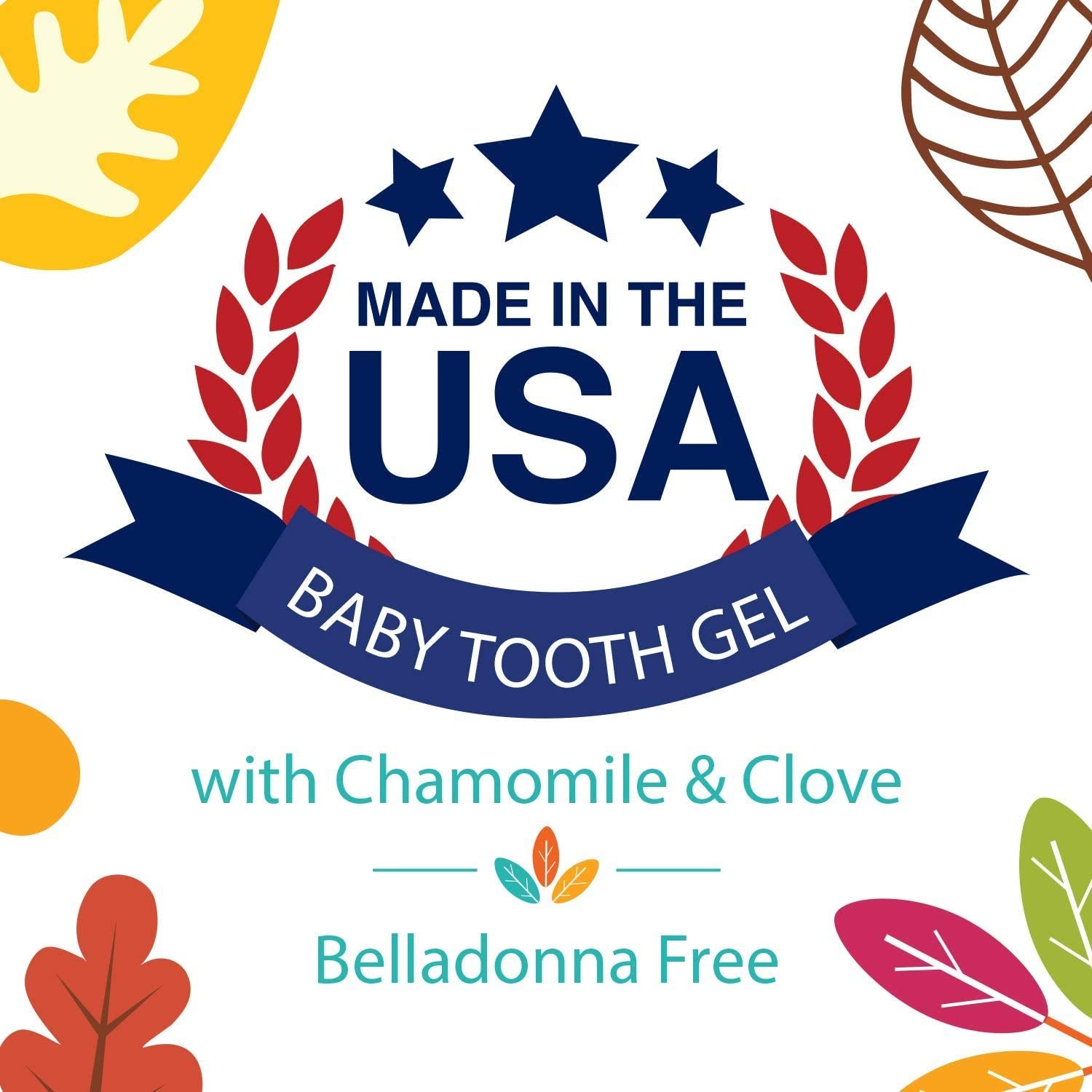 Newborn essentials Dr Talbot's Baby Tooth Gel packaging